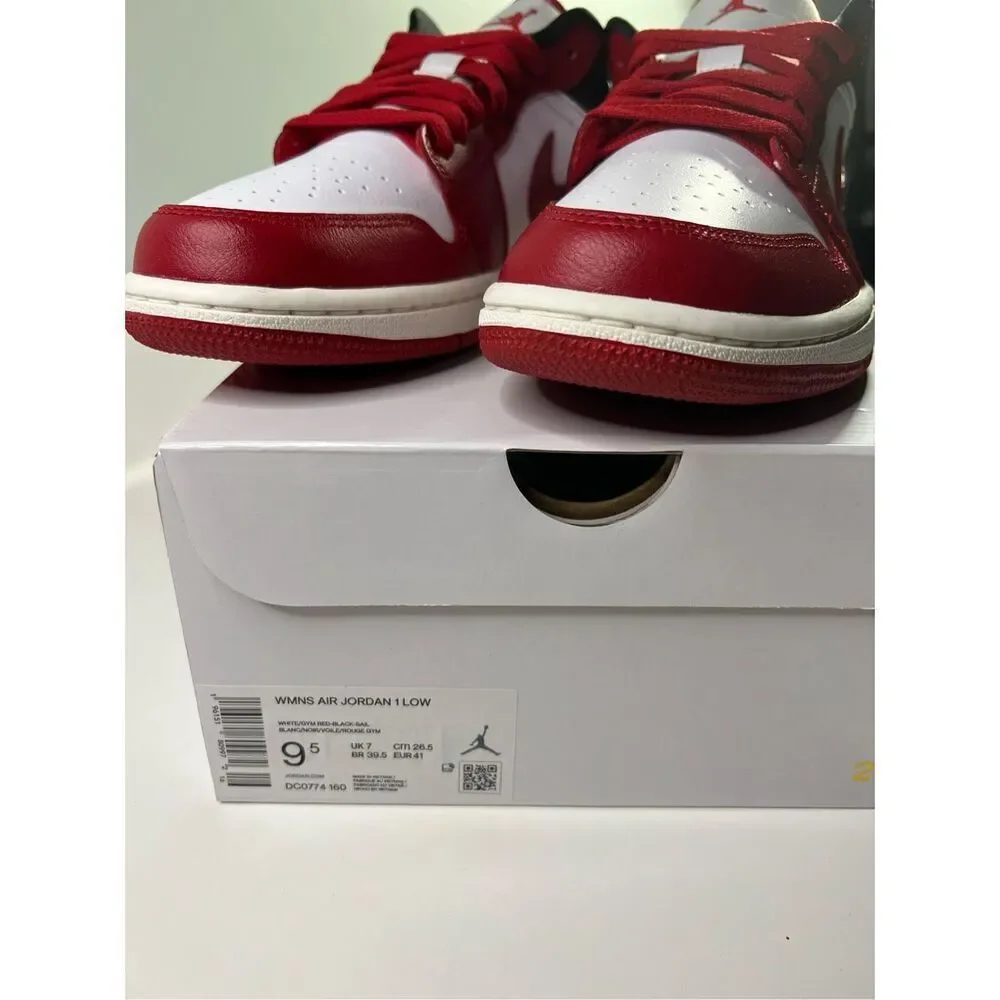 Air Jordan 1 Low Gym Red Women’s Size 9.5 DC0774160